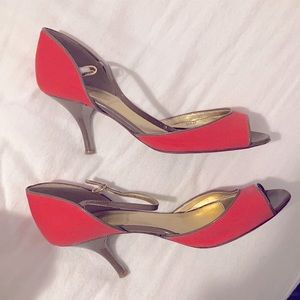 J Crew Peep Toe Heels